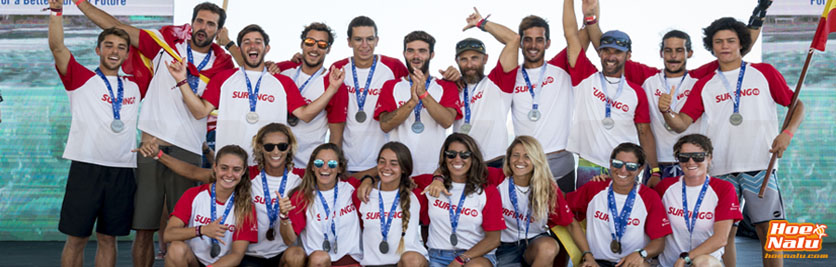 Equipo español subcampeón del Mundo 2019