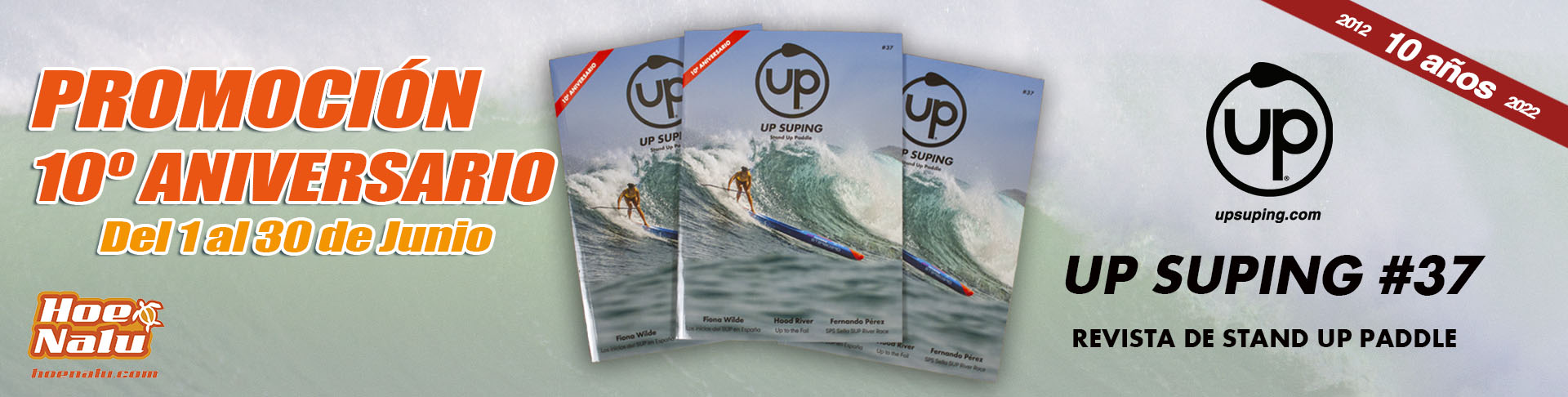 Promoción Revista Up Suping 10º Aniversario