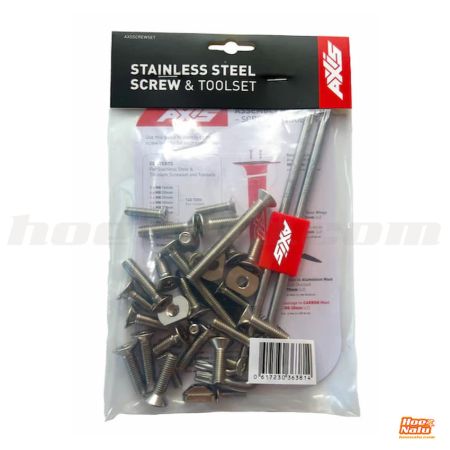 Axis Stainless Screwset and Toolset