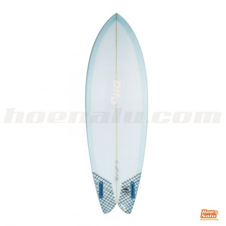 DHD Surfboard Twin Fin 5'11" Futures