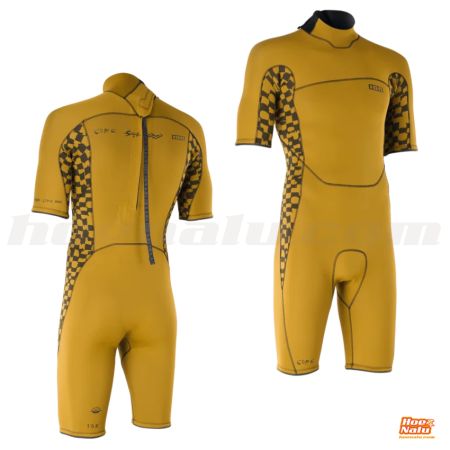 ION Seek Core 2/2 Shorty SS Back Zip men Yellow ION Seek Core 2/2 Shorty SS Back Zip men Yellow
