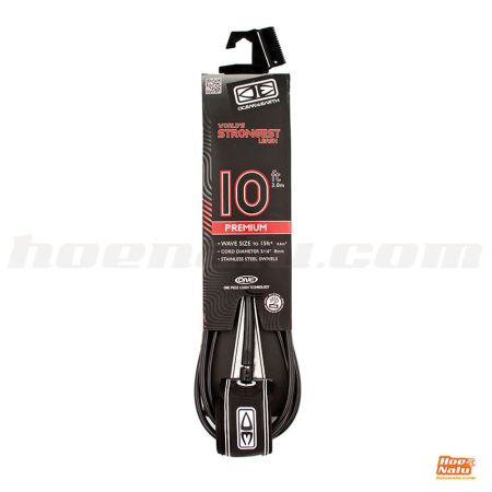 Ocean&Earth One Piece Leash SUP 10' Negro