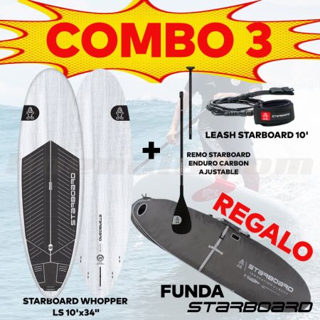 COMBO 3: Pack Starboard Whopper LS 10'x34"