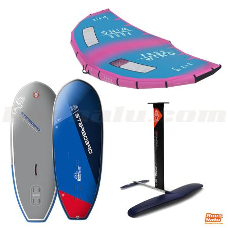 Pack Starboard Air Foil Deluxe SC + foil 1700 + Freewing V3