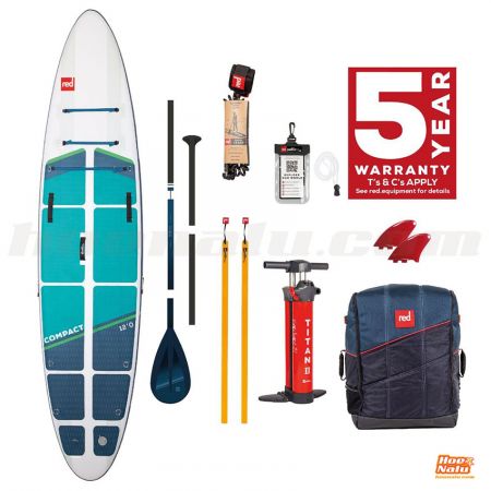 Pack Red Paddle Co Compact Voyager 12'x32" 2022