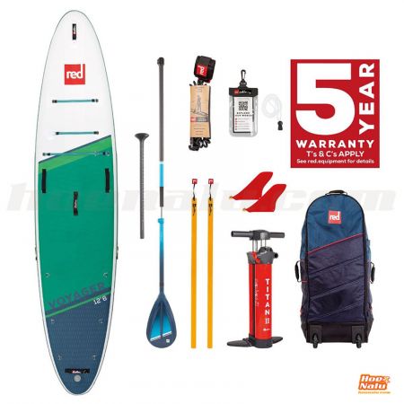 Pack Red Paddle Co Voyager 12'6''x32" HT 2022