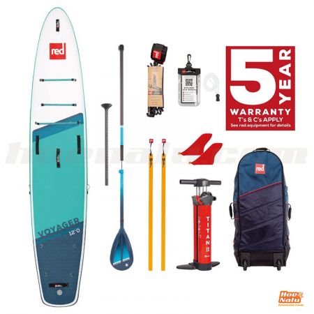 Pack Red Paddle Co Voyager 12'x28" HT 2022