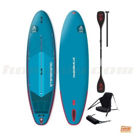 Starboard iGo Deluxe Lite 10'8"x33" kayak set con remo Starboard iGo Deluxe Lite 10'8"x33" kayak set con remo