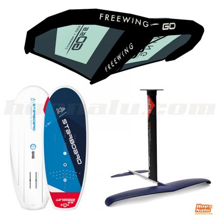 Pack Starboard Wingboard 6'3x28.5" LT + FreeWing Go 5,5 + Foil S-Type Glass 2000