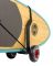 Double SUP/Longboard Trolley para dos tablas