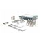 Axis Set de tornillería de titanio Screwset and Toolset para foil