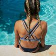 Duotone Bikini Top Beach women Dark Blue