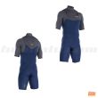 ION Wetsuit Element 2/2 Shorty SS Front Zip men Dark Blue