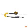 ION Wing Board Leash Core Coiled Ankle Yellow