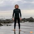 ION Wetsuit Seek Core 3/2 Front Zip men Black