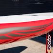 RSPro Fly SUP/Wing Foil rail saver sobre tabla roja