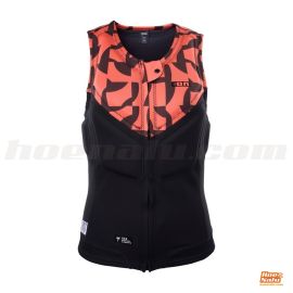 ION Ivy Vest Front Zip Black/Orange