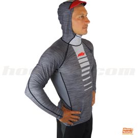 Axis Hooded UV Rashie Gris