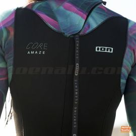 ION Amaze Core 5/4 Back Zip Black/Blue