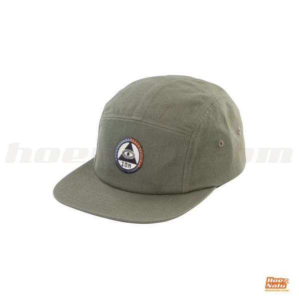 ION Cap 5 Panel Cap Green