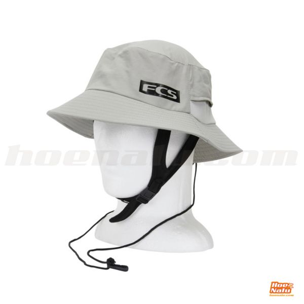 FCS Gorro Essential Surf Bucket Hat Light Grey MD