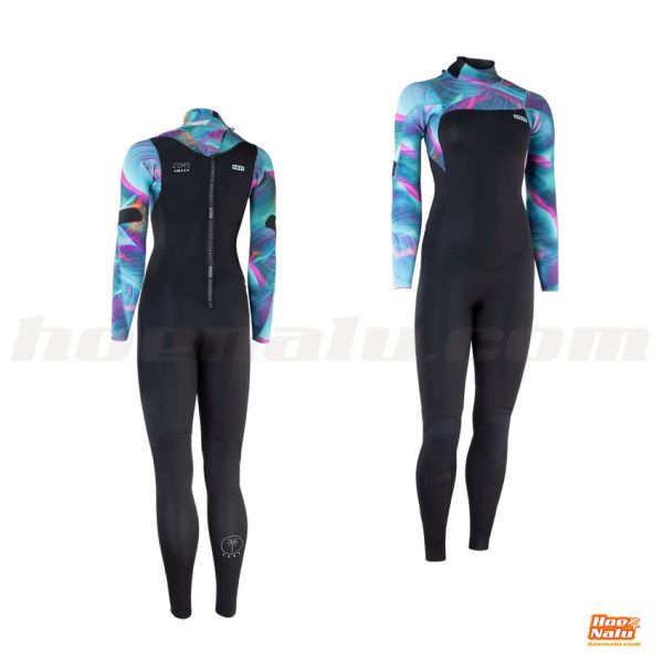 ION Amaze Core 4/3 Back Zip Black/Blue