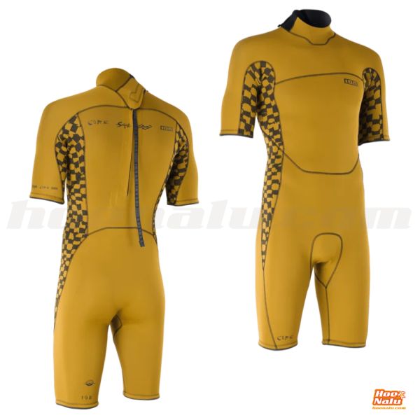 ION Seek Core 2/2 Shorty SS Back Zip men Yellow