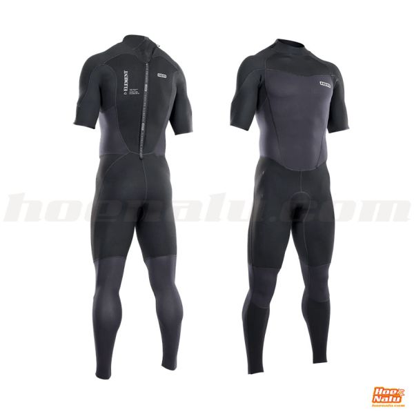 ION Element 2/2 SS Back Zip Black