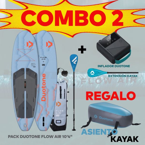 COMBO 2: Pack Duotone Flow Air 10'4"