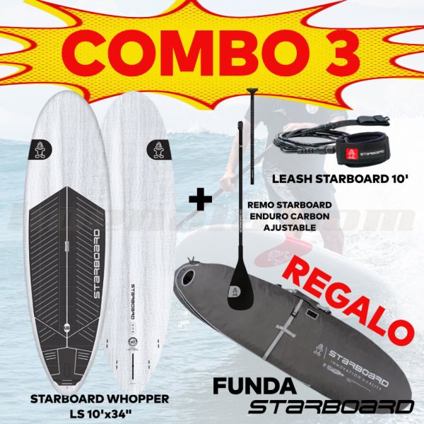 COMBO 3: Pack Starboard Whopper LS 10'x34"
